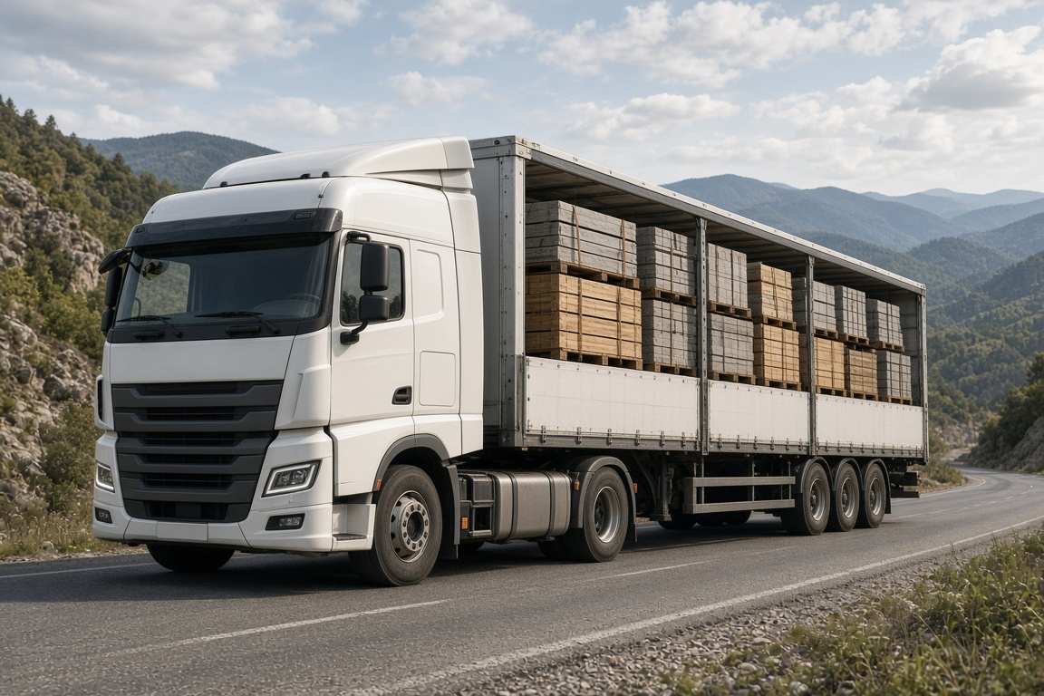 Overview of the door to door shipping process from origin pickup to final delivery
